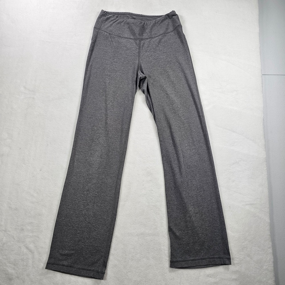 Marika Yoga Pants Womens M Grey Excellent Heathered Straight Leg Activewear
